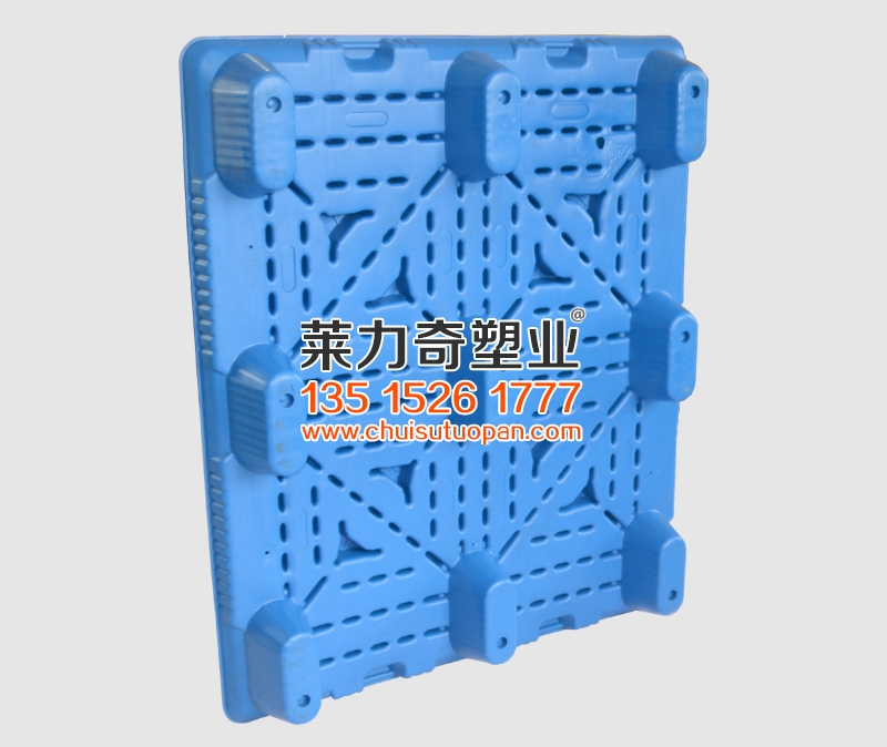 單面九角吹塑托盤(蘭色)